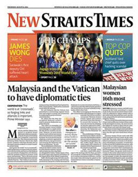 News straits times the Mufti's office